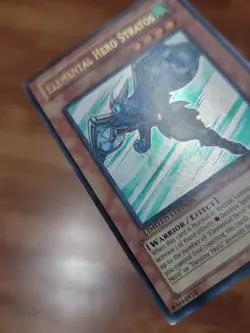 MP! - Yu-Gi-Oh! Ultra Rare Elemental Hero Stratos JUMP-EN012 - Image 4
