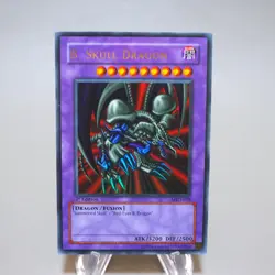 Yu-Gi-Oh Black Skull Dragon MRD-018 1st Edition Ultra Rare EX Asian English k625 - Image 1