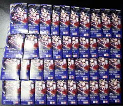 40x One Piece OP14 - THE AZURE SEA’S SEVEN - Sleeved Blister Booster Packs - Image 1