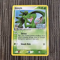 GROVYLE Crystal Guardians POKEMON Reverse Holo Stamped 2006 Trading Card 32/100 - Image 1