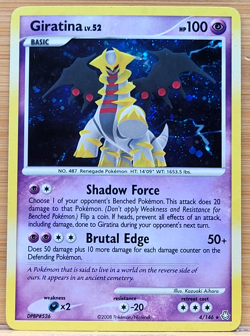 Giratina Holo 4/146 Rare Legends Awakened Holo Pokemon Card - Image 1