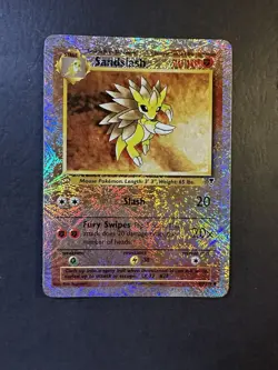 Pokemon 2002 Sandslash Legendary Collection Reverse Holo Card 62/110 - Image 1