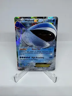 Wailord EX 38/160 Primal Clash Holo Ultra Rare Pokemon Card - Image 1