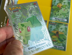 VENUSAUR — BULBASAUR (Foil) Evolution Pokemon KANTO ART Cards 1997 “SHINY” Set - Image 2
