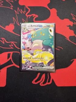 Pokemon TCG Iono's Bellibolt EX Journey Together Ultra Rare Holo Card 183/159 - Image 1