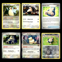 6x Snorlax Lot 118 XY BREAKthrough Pokemon Cards Collection Set Deck Building - Image 1