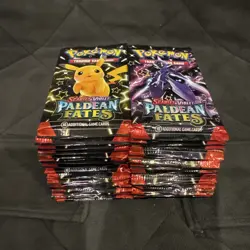 🔥Pokemon TCG S&V - Paldean Fates Booster Pack Lot 36 FACTORY SEALED NEW PACKS - Image 1