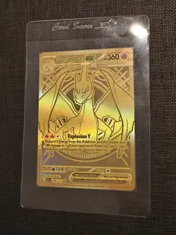 PACK FRESH Mega Charizard Y EX 294 GOLD Hyper Rare Pokemon Ascended Heroes - Image 1