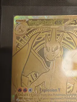 PACK FRESH Mega Charizard Y EX 294 GOLD Hyper Rare Pokemon Ascended Heroes - Image 3
