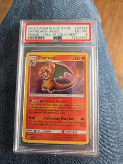 Charizard Holo SM226 Fall 2019 Collector Chest Sm Black Star Promo Pokemon PSA 6 - Image 1