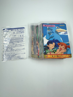 Pokemon Bandai Carddass Vending Series 3+4+6+7 156 Cards No Prism - Image 1