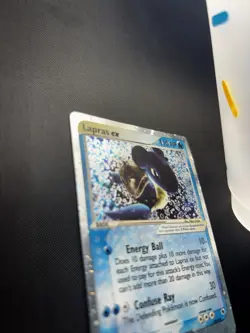 DAMAGED Pokemon Lapras EX 99/109 Ruby & Sapphire Holo Rare - Image 2