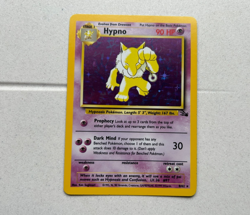 Hypno Holo Rare 8/62 - Pokemon TCG Fossil - MP Condition - WOTC 1999 - Image 1