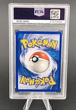 PSA 6 EX-MT Mint 2005 Pokemon EX Delta Species #73 Larvitar Reverse Holo Foil - Image 2