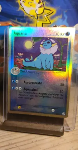 (Ex) Aquana 25/100 Ex Sandsturm Reverse Holo Rare Pokemon Karte Deutsch 🇩🇪 - Image 1