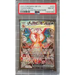 Pokemon TCG - Charizard ex #223/197 - Graded NM-MT 8 PSA - Image 1