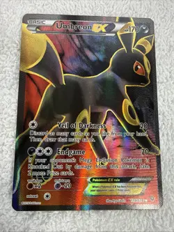 Umbreon EX (Full Art) Ultra Rare Holo XY - Fates Collide 119/124 MP Pokemon TCG - Image 2
