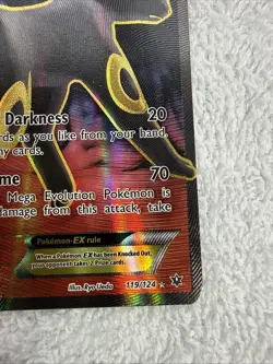 Umbreon EX (Full Art) Ultra Rare Holo XY - Fates Collide 119/124 MP Pokemon TCG - Image 5