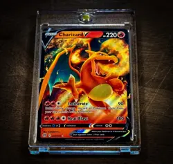 Pokemon TCG Charizard V 017/172 Brilliant Stars Ultra Rare Holo NM English - Image 2