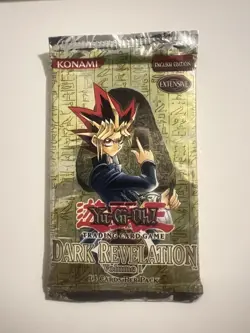 Yu-Gi-Oh Dark Revelation Volume 1 Factory Sealed Booster Pack - Image 1