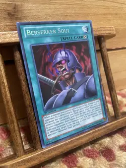 Konami Berserker Soul DRLG-EN007 1st Edition Secret Rare Yu-Gi-Oh - Image 2