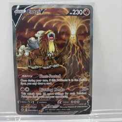 Entei V GG36/GG70 Galarian Gallery Crown Zenith Card NM - Image 1