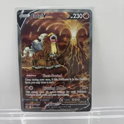 Entei V GG36/GG70 Galarian Gallery Crown Zenith Card NM - Image 2