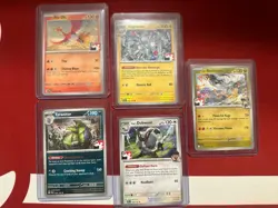 Pokemon Card Lot Of 5 Cards - Image 1
