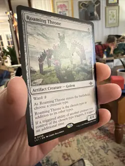 Magic the Gathering Roaming Throne Card the Lost Caverns of Ixalan Card 258 - Image 5