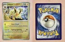 Jolteon | 135/165 | 151 | 2023 Pokemon TCG Card Poke Ball Reverse Holo | NM - Image 3