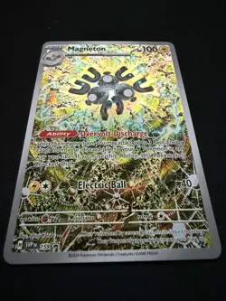 Magneton SVP159 Surging Sparks ETB Promo Holo Pokemon Scarlet Violet Card NM/PF - Image 3