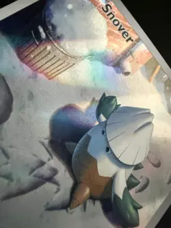 Snover 140/132 Mega Evolution IR Holo NM/M PSA Contender Pokemon Card - Image 3