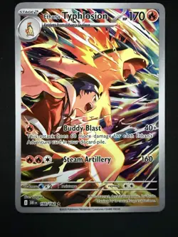 Ethan’s Typhlosion ex 190/182 Illustration Rare Destined Rivals Pokemon Card NM - Image 1