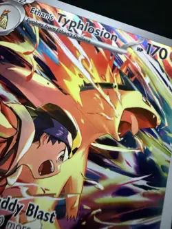 Ethan’s Typhlosion ex 190/182 Illustration Rare Destined Rivals Pokemon Card NM - Image 4