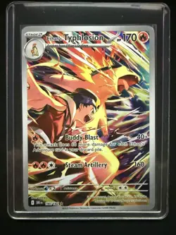 Ethan’s Typhlosion ex 190/182 Illustration Rare Destined Rivals Pokemon Card NM - Image 5