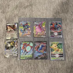 Pokemon TCG Scarlett & Violet SWSH Jumbo Card Lot (x8) - Image 1
