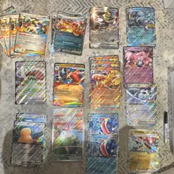 Big cards Pokemon TCG Foil Full Art Lot 23x Charizard, Lugia, Mewtwo, Melmetal - Image 1
