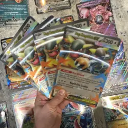 Big cards Pokemon TCG Foil Full Art Lot 23x Charizard, Lugia, Mewtwo, Melmetal - Image 2