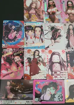 Nezuko Kamado Card Lot - Demon Slayer Anime CCG 20 Cards Waifu - Image 2