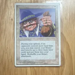 Magic the Gathering Core Set 4th Edition Land Tax Enchantment Rare White 1995 - Image 1