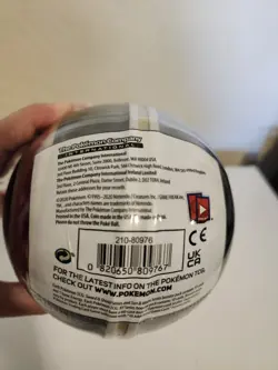 2020 Pokemon TCG Red Gold Black Poke Ball Tin Sealed 3 Booster Packs English - Image 4