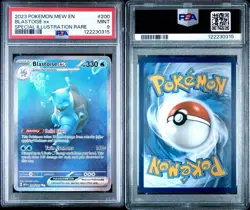 Pokemon TCG Blastoise ex 200/165 Scarlet & Violet 151 Special Illustration Rare… - Image 3