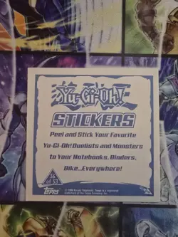 2002 Yu-Gi-Oh! Sticker Collection Winged Dragon Guardian of the Fortress #1 - 36 - Image 3