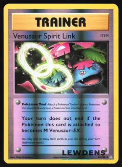 Venusaur Spirit Link - 89/108 - Uncommon Reverse Holo - Evolutions Pokemon Card - Image 1