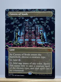 CAVERN OF SOULS (Borderless) - LCI #0345 Lost Caverns of Ixalan MTG - Image 1