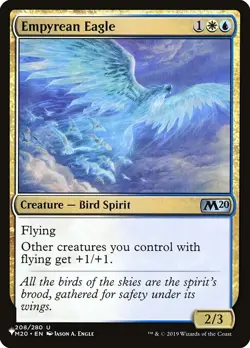 [MTG] Empyrean Eagle (M20-208) (PLST) NM - Image 1