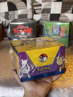 1999 Pokemon Ultra Pro Deck Box Base Set Display Sealed Pikachu MewTwo zap - Image 1