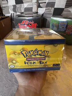 1999 Pokemon Ultra Pro Deck Box Base Set Display Sealed Pikachu MewTwo zap - Image 5