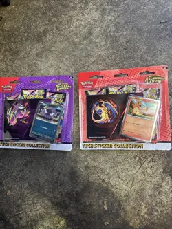 Pokemon TCG Ascended Heroes Tech Sticker Collection 2 Set GASTLY & CHARMANDER - Image 1