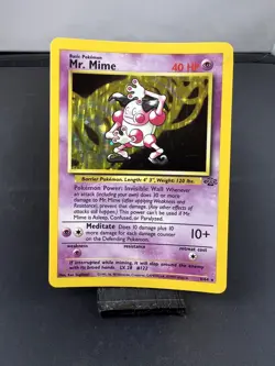 Mr. Mime 6/64 Pokemon Jungle Italian Holo Card - Image 1